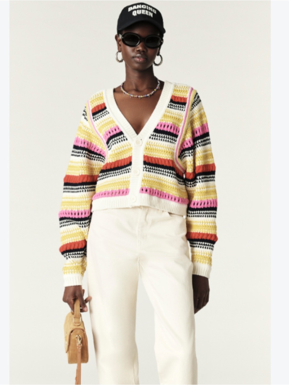 Ba&sh Romy Reversible Sweater in Black Multi